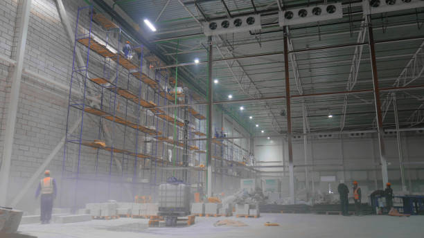 Warehouse Ceiling Decontamination
